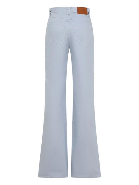 Chloé high-rise flared jeans - Blue - zdjęcie produktu nr 2