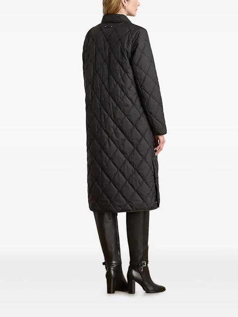 Lauren Ralph Lauren quilted button-front coat - Black - zdjęcie produktu nr 2