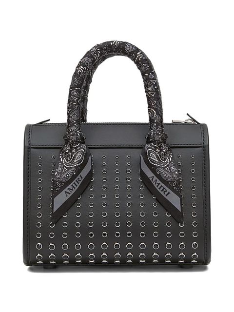AMIRI stud micro triangle satchel bag - Black - zdjęcie produktu nr 2