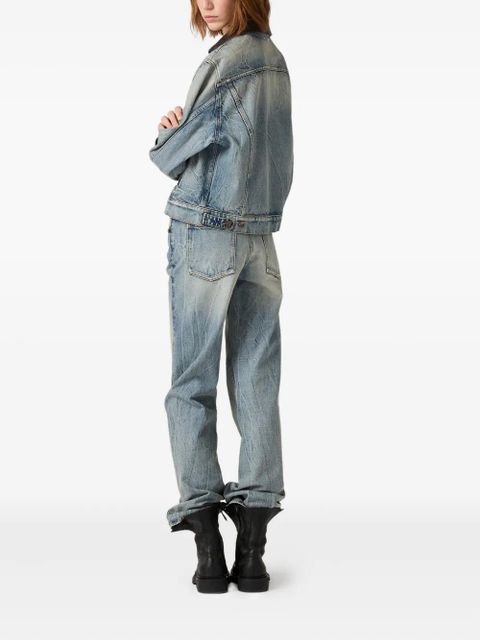Miu Miu patch-pocket jeans - Blue