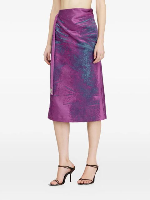 Diesel midi De-Sira-Fsi skirt - Purple