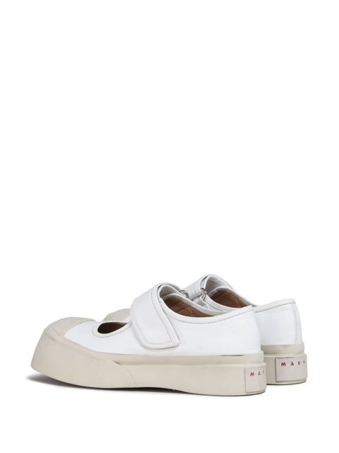 Marni leather Mary Jane sneakers - White