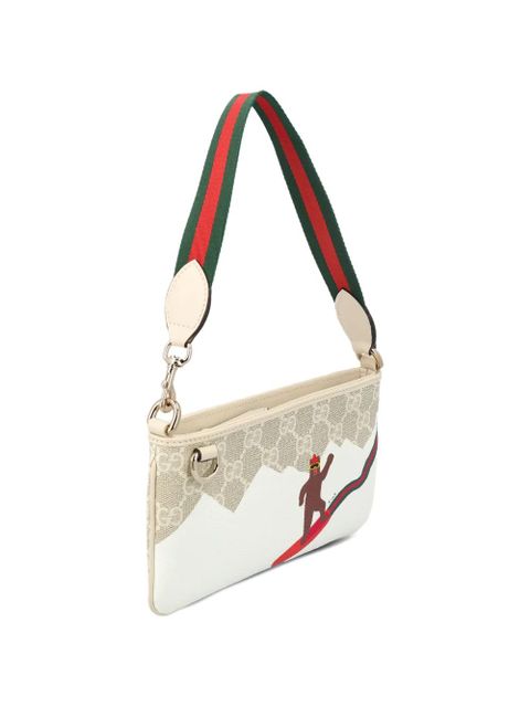 Gucci GG-patterned shoulder bag - Neutrals