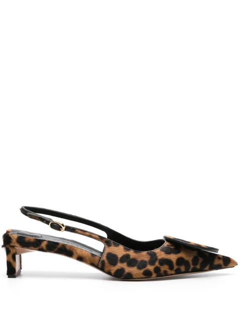 Jacquemus Les Slingbacks Duelo 40mm pumps - Brown - zdjęcie produktu nr 1