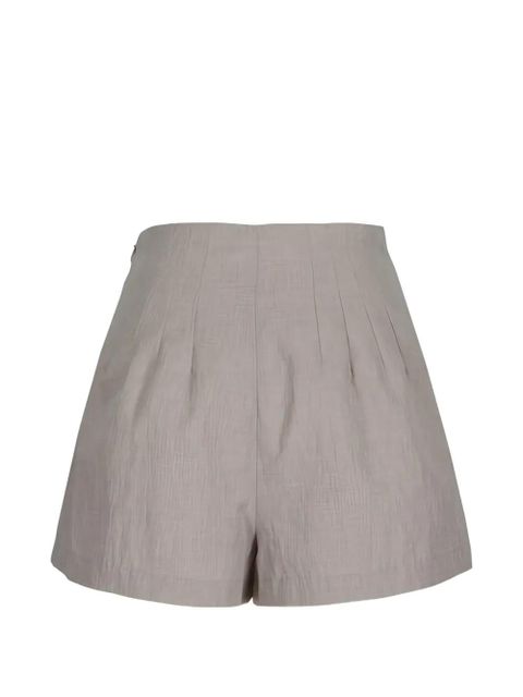 STAUD pleated shorts - Neutrals - zdjęcie produktu nr 2