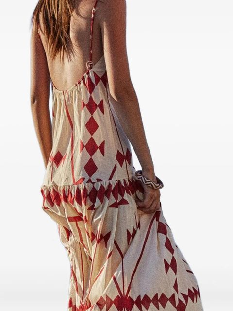 Johanna Ortiz Cosmic Serpent woven bangles bracelets - Red - zdjęcie produktu nr 2