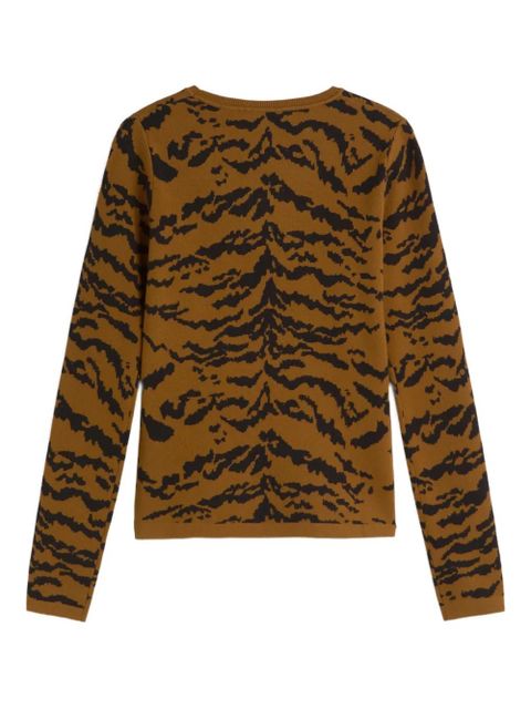 Essentiel Antwerp tiger-print top - Brown - zdjęcie produktu nr 2