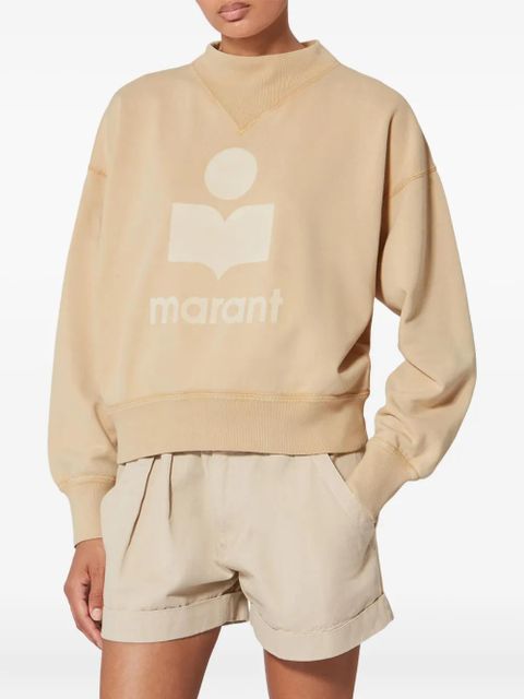 MARANT ÉTOILE Moby logo sweatshirt - Neutrals - zdjęcie produktu nr 2