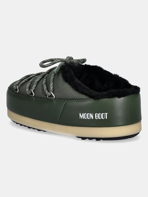 Moon Boot klapki MB EVX MULE NYLON kolor zielony 80D1470110 G016 - zdjęcie produktu nr 2