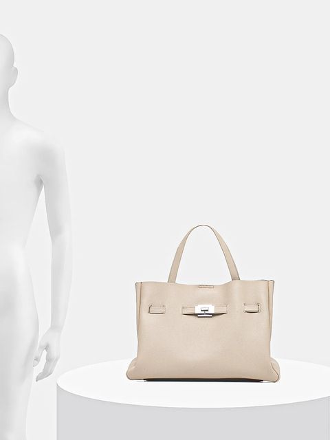 Dkny torebka kolor beżowy R52DAK43