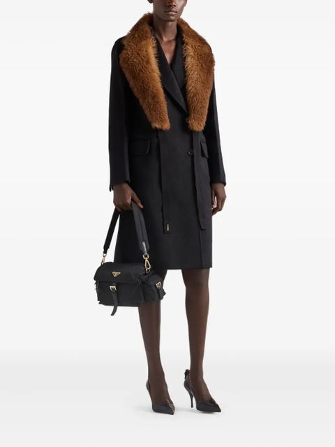 Prada double-breasted coat - Black - zdjęcie produktu nr 2