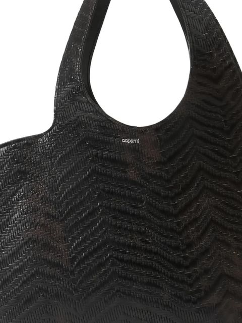 Coperni Heart woven tote bag - Brown - zdjęcie produktu nr 2