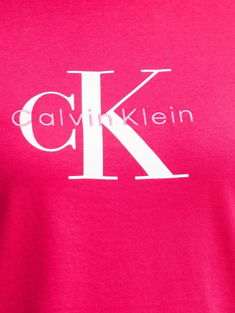 Calvin Klein Jeans t-shirt bawełniany damski kolor różowy LV047B865G