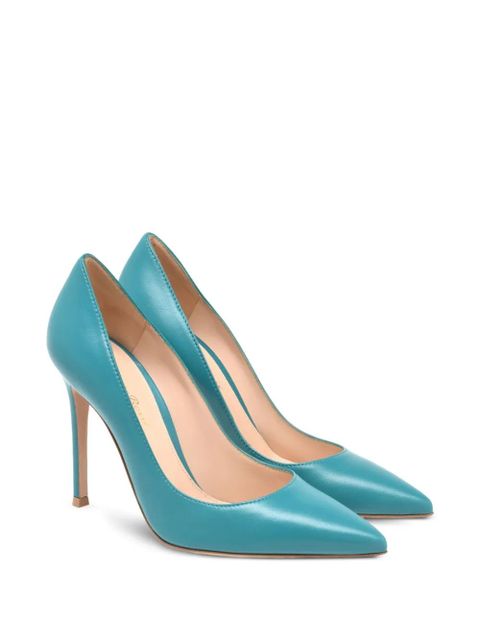 Gianvito Rossi 105mm Gianvito pointed pumps - Blue - zdjęcie produktu nr 2