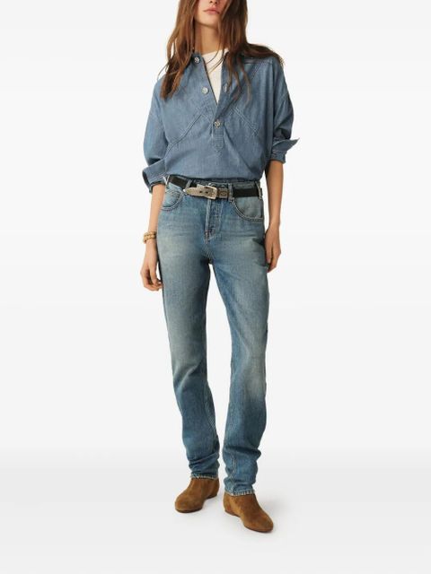 Ba&Sh five-pocket denim jeans - Blue