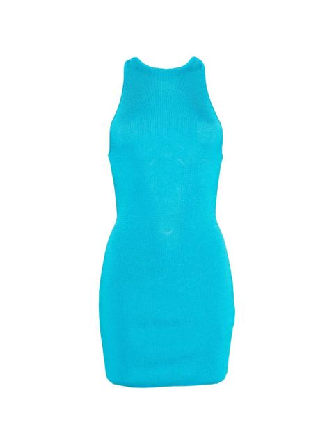 Isa Boulder crew-neck mini dress - Blue - zdjęcie produktu nr 1