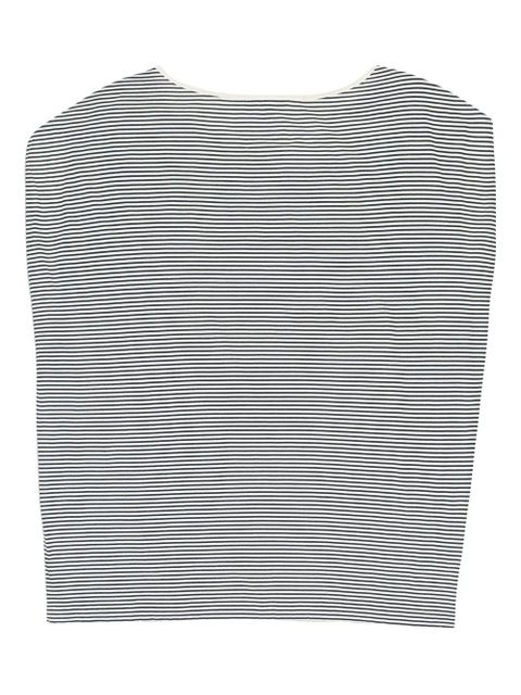 Loro Piana striped cashmere vest - White - zdjęcie produktu nr 2