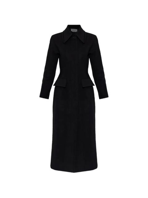 Alexander McQueen corset-detail coat - Black - zdjęcie produktu nr 1