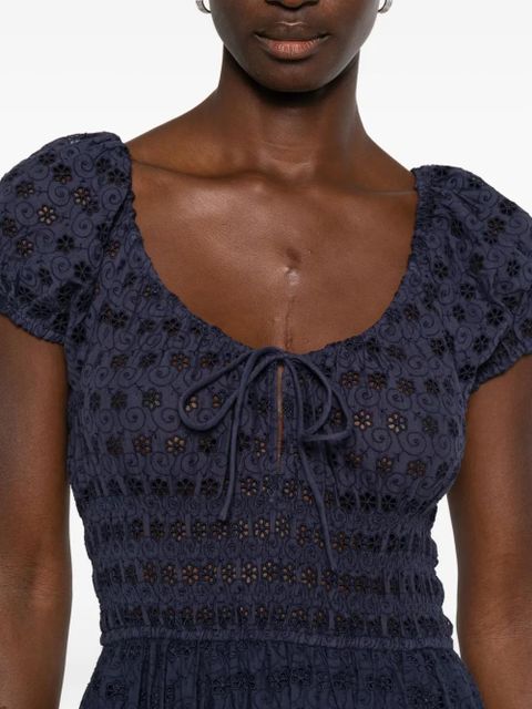 DÔEN Quinn midi dress - Blue