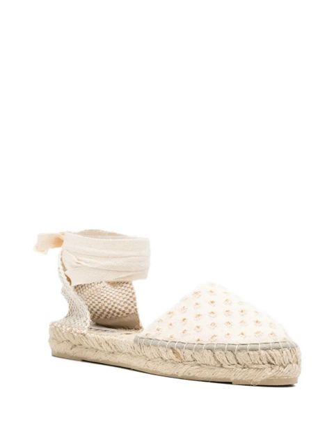 Manebi Yucatán tie-fastening espadrilles - Neutrals - zdjęcie produktu nr 2