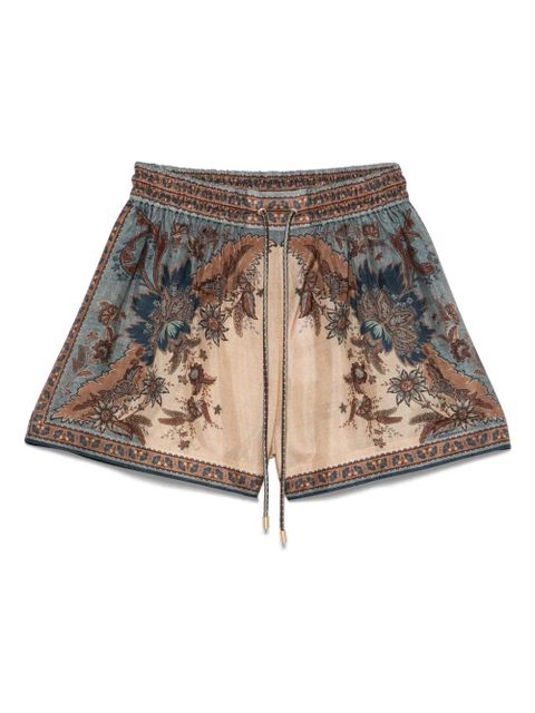 ZIMMERMANN Ascension shorts - Brown - zdjęcie produktu nr 1