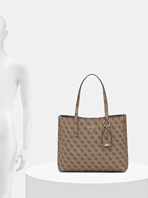 Guess torebka MERIDIAN kolor beżowy HWSG69 74230