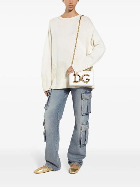 Dolce & Gabbana DNA cashmere jumper - Neutrals