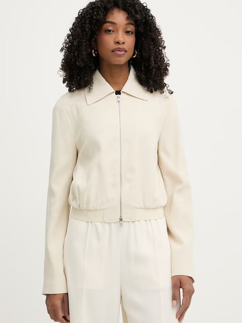 BOSS krótka kurtka damska z wiskozy Jocalena - zdjęcie produktu nr 1