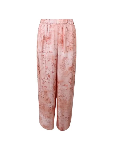 Max Mara Mxmzirlo wide-leg trousers - Pink - zdjęcie produktu nr 1