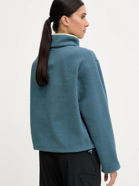 Columbia bluza sportowa Helvetia kolor turkusowy gładka 2092231 - zdjęcie produktu nr 2