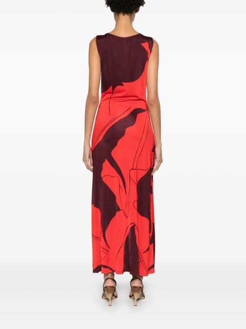 Johanna Ortiz Deep Heart maxi dress - Red