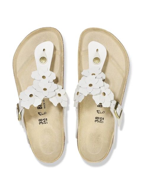 Birkenstock japonki skórzane Gizeh
