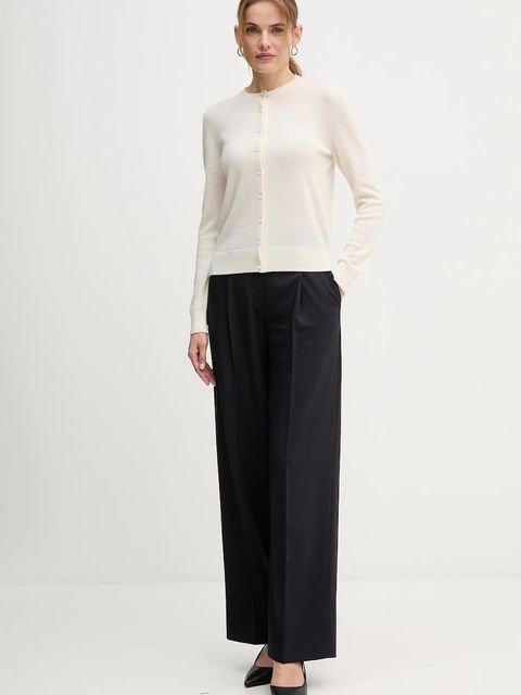 United Colors of Benetton kardigan kaszmirowy damski kolor beżowy 1033D502A - zdjęcie produktu nr 2