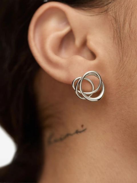 Monica Vinader Nura Wrap earrings - Silver