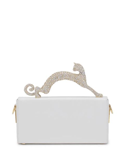 Lanvin Pencil Cat mini bag - White - zdjęcie produktu nr 2