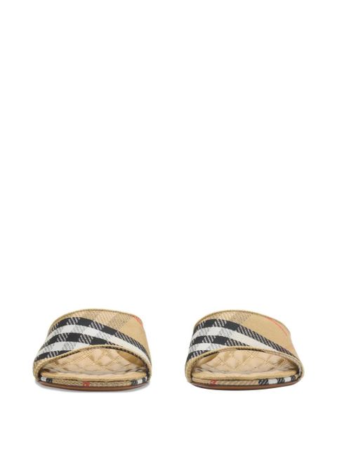 Burberry 45mm Sloane heeled sandals - Neutrals