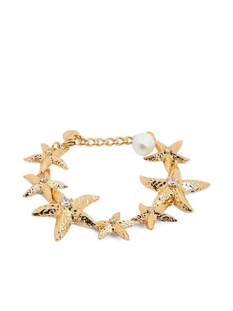 Self-Portrait Star bracelet - Gold