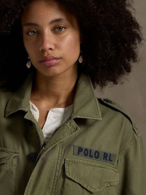 Polo Ralph Lauren kurtka bawełniana M51 FLD kolor zielony przejściowa 211941066