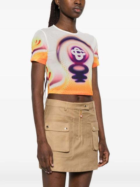 Casablanca graphic-print T-shirt - Orange