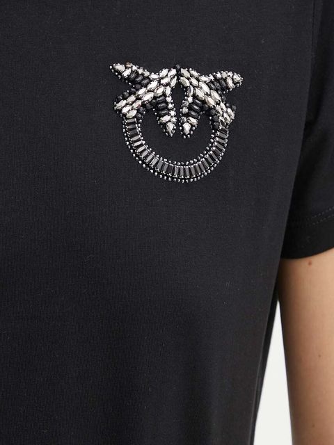 Pinko t-shirt damski kolor czarny 103320 A24E