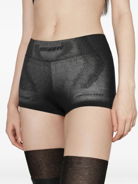 MISBHV logo-detail shorts - Black