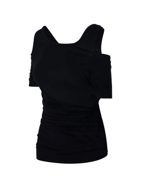 MARANT ÉTOILE cold-shoulder top - Black