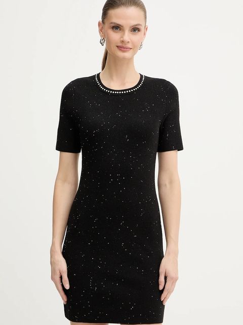 Morgan sukienka kolor czarny mini dopasowana RMAUD - zdjęcie produktu nr 1