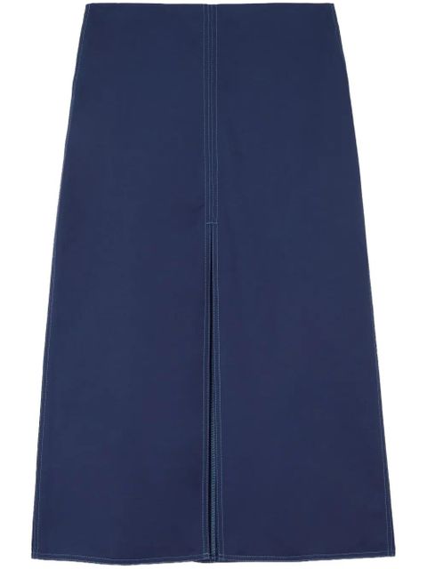 Sunnei long split skirt - Blue - zdjęcie produktu nr 1
