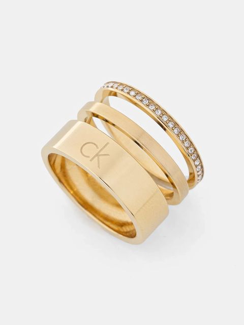 Calvin Klein pierścionki 3-pack 35000795D - zdjęcie produktu nr 1
