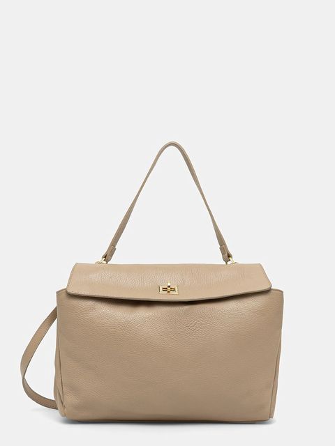 Answear.LAB torebka skórzana kolor beżowy - zdjęcie produktu nr 1