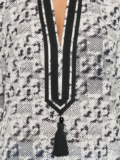 Tory Burch printed tunic - Neutrals