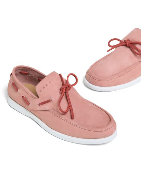 Marni leather loafers - Pink