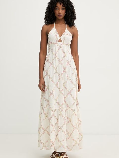 Twinset sukienka halter z bawełny - zdjęcie produktu nr 1