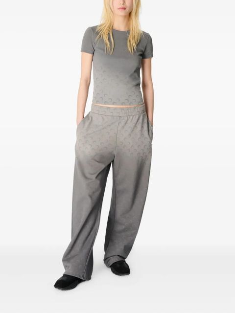 Marine Serre Moon faded T-shirt - Grey